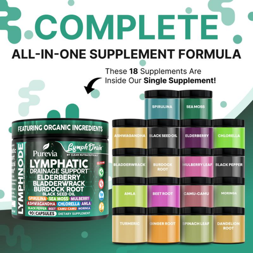 Purevia LymphDrain Capsules